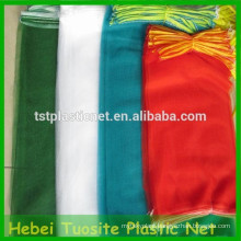 100% New HDPE monofilament small mesh net bags for fruit and vegetable